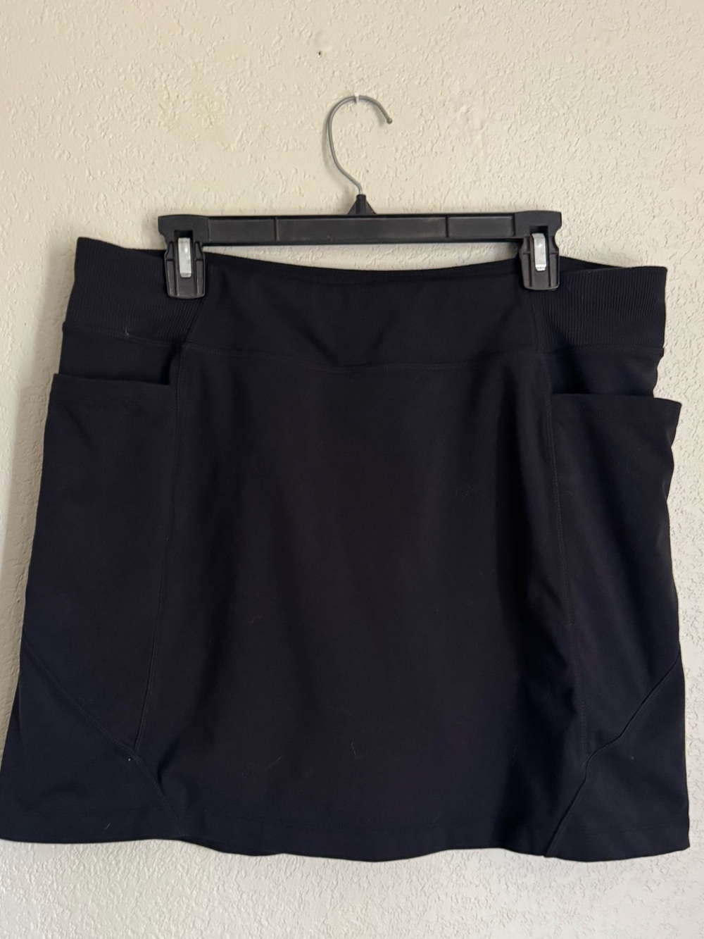 Athletea Women’s Black Skort With Pockets Size xl EUC